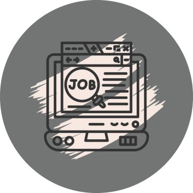 dizüstü bilgisayar simgesi, vektör illüstrasyonu basit tasarım