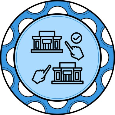 Gelişmiş İşlevsel Web Arayüzü Sembolü Seçeneği