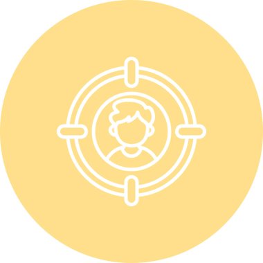 hedef web simge vektör çizim