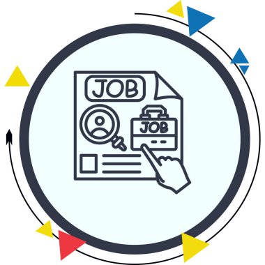 İş Fırsatı Kağıt Yaratıcı Modern Düz Vektör Tasarımı