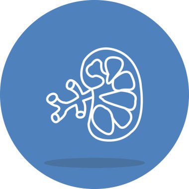 Böbrek Ayırt Edilmiş Profesyonel Yaratıcı Grafik Elementi