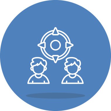 hedef web simge vektör çizim