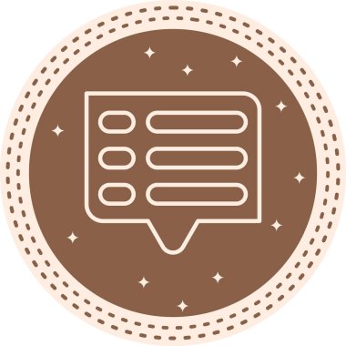 Sohbet Temiz Profesyonel Düz Tasarım Özelliği