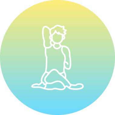 Canlı gradyan simgesi, dijital özelleştirme ve kullanıcı arayüzü ayarlarını temsil etmek için düzenleme ayarlarıyla birlikte bir dikdörtgen düğmesine tıklayan bir el simgesi içerir.