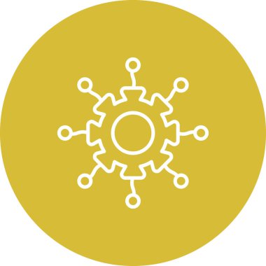 Networking Stylish Modern Dijital Sanat Nesnesi