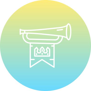 Kraliyet Boynuzu Modern Soyut Yaratıcı Tasarım Varlığı