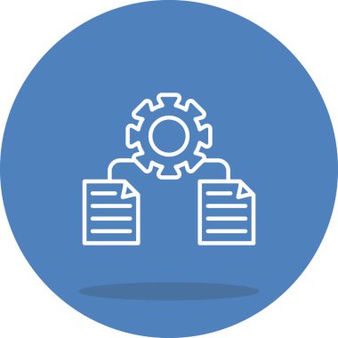 Veri Entegrasyonu Minimum Düz Yaratıcı Grafik Tasarımı