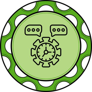 yorum web simge vektör çizim