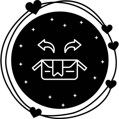 Sevkiyat Kutusu Belirgin Vibrant Dijital Grafik Özelliği