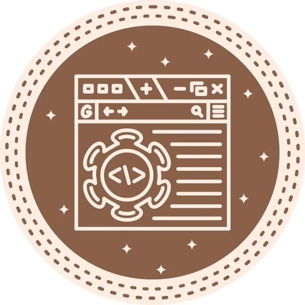 Gelişmiş İşlevsel Web Arayüzü Sembolü