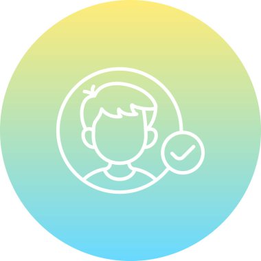 Modern Dengelenmiş Markalaştırma Vektörü Sembolünü Takip Et