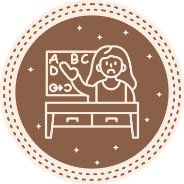 Öğretmen Tarzı Temiz Ürün Tasarımı Nesnesi