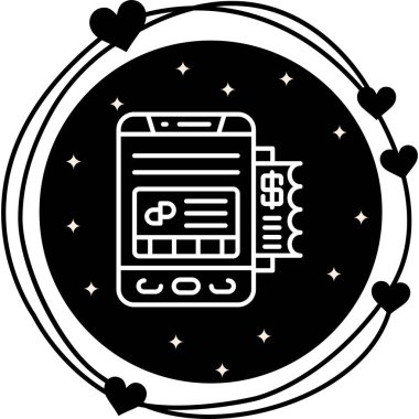 Kredi Kartı Eşsiz Yenilikçi Dijital Grafik Sembolü