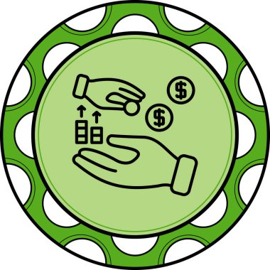 Gelir Ayırıcı Modern Dijital Tasarım Elemanı