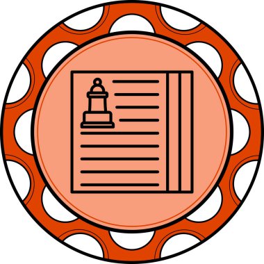 Basit bir grafik, satranç kraliçesinin, aralarında hareket çizgileri olan düşen bir piyonun yanında durduğunu gösteriyor..