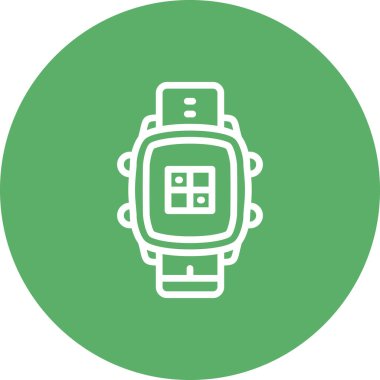 Akıllı Saat Yaratıcı İşlevsel Web Grafiksel Sembolünü Değiştir