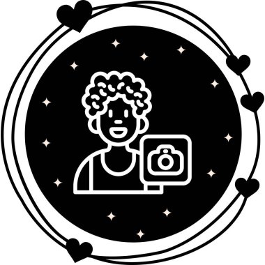 Kullanıcı Kamerası Eşsiz Düz Dijital Nesne Tasarımı