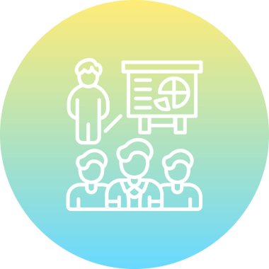 Skills web simgesi vektör çizimi