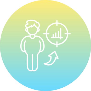 hedef web simge vektör çizim