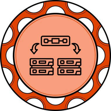 Sunucu Çağdaş Yenilikçi Dijital Tasarım Varlığı