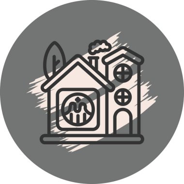 Ev Grafiği Yaratıcı Dinamik Web Tasarımı Nesnesi