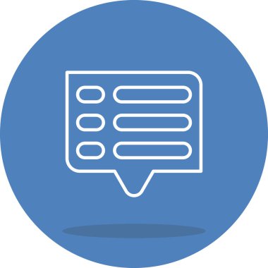 Sohbet Dengeli Profesyonel Düz Sanat Düzeni