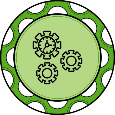 Belirgin Vibrant Dijital Grafik Özelliği Planlama