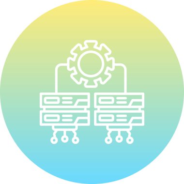 IT Altyapısı Profesyonel Temizlik Kullanıcı Arayüzü Elemanı