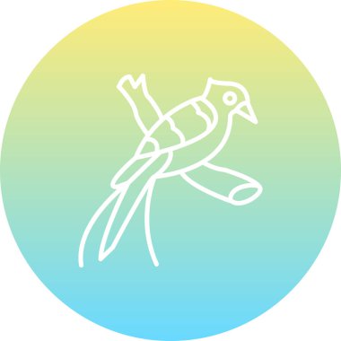 Quetzal kuş ağı simgesi