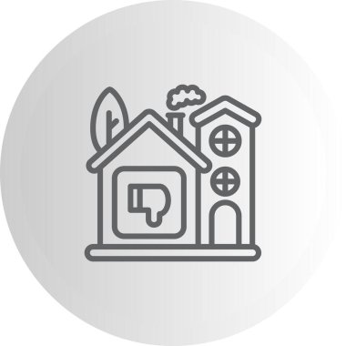 Home Dislike Balanced Innovative Product Graphic Element