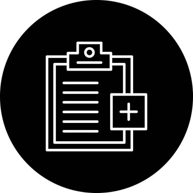 Yeni Görev Satırı Simgesi Ekle, Vektör İllüstrasyonu