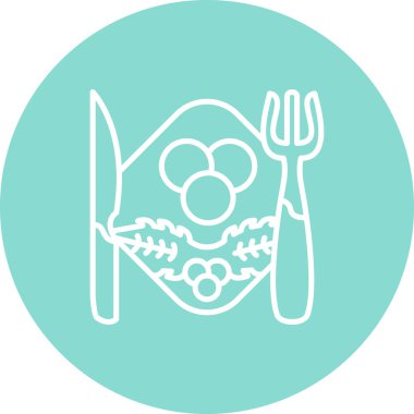 Akşam Yemeği Dinamik Modern Yaratıcı Vektör Varlığı