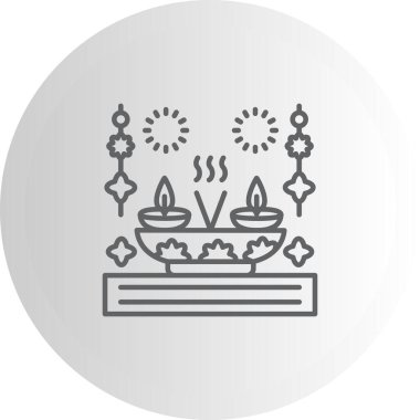 Puja Thali Sofistike Özel Arayüz Tasarım Elemanı