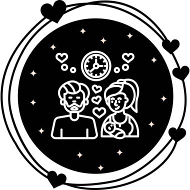 Aile Zamanı Gelişmiş İşlevsel Web Arayüzü Sembolü