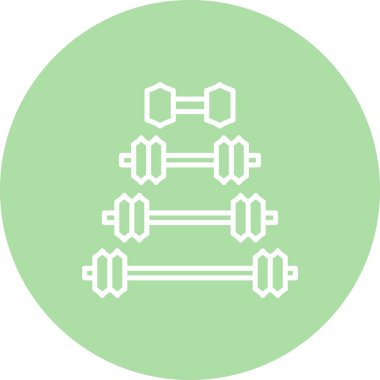 Dambıllar web simgelerinin vektör çizimi