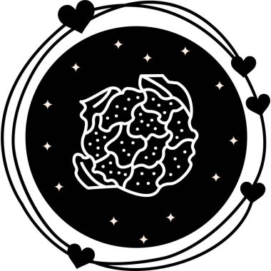 Karnabahar simgesi aşçılık uygulamaları için uygundur.