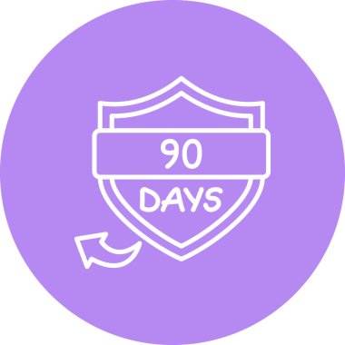 Uygulamalar ya da web sayfaları için 90 Gün, premimium simgesi