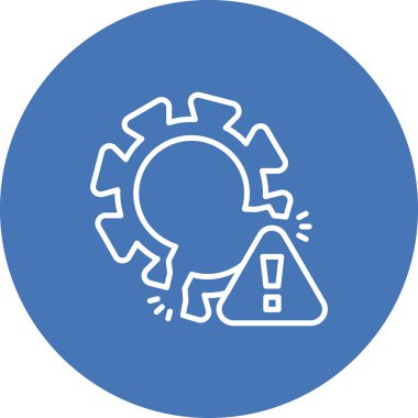 Zarif Profesyonel Düz Grafik Sembolü Bozma