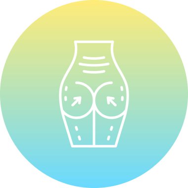 Estetik Cerrahi Tarzlı İşlenmiş Damgalama Vektörü Özelliği