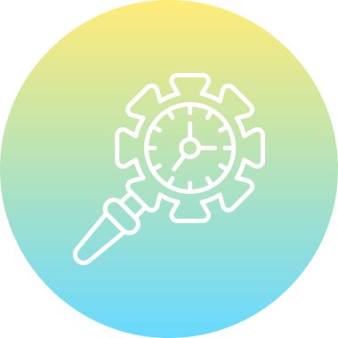 arama web simgesi vektör illüstrasyonu