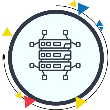 Teknoloji Entegrasyonu Dengeli Yenilikçi Ürün Grafiksel Elementi
