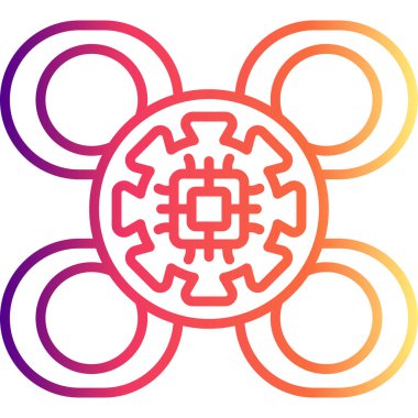 Drone Gelişmiş Yaratıcı Arayüz Grafik ŞekliName