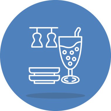 Kokteyl Eşsiz Soyut Markalaştırma Grafik ŞekliName