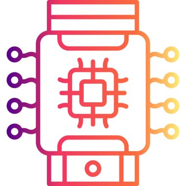 izle simge vektör çizimi tasarımı