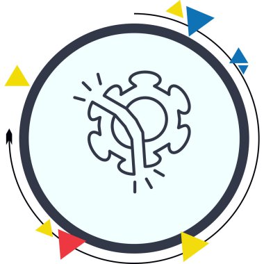 Firewall Yaratıcı Yüksek Çözünürlüklü Grafik Elementi