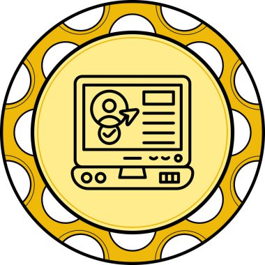 Profil Farklı Dizüstü Bilgisayarda Gönder Modern Dijital Tasarım Elemanı