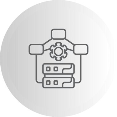 Veri Modeli Süreci Yüksek Kaliteli Özel Vektör Tasarımı