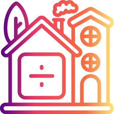 Ev Böl Dengeli Yenilikçi Ürün Grafiksel Elementi