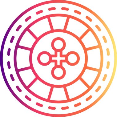 Rulet Stili Profesyonel Yaratıcı Sanat Nesnesi