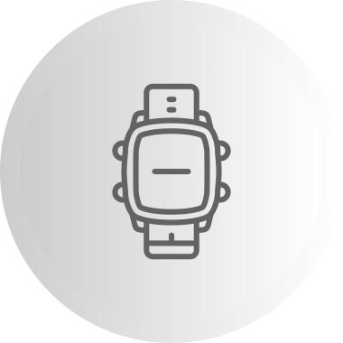 Akıllı Saat Minimum Düz Kullanıcı Deneyimi Sembolünü Çıkar